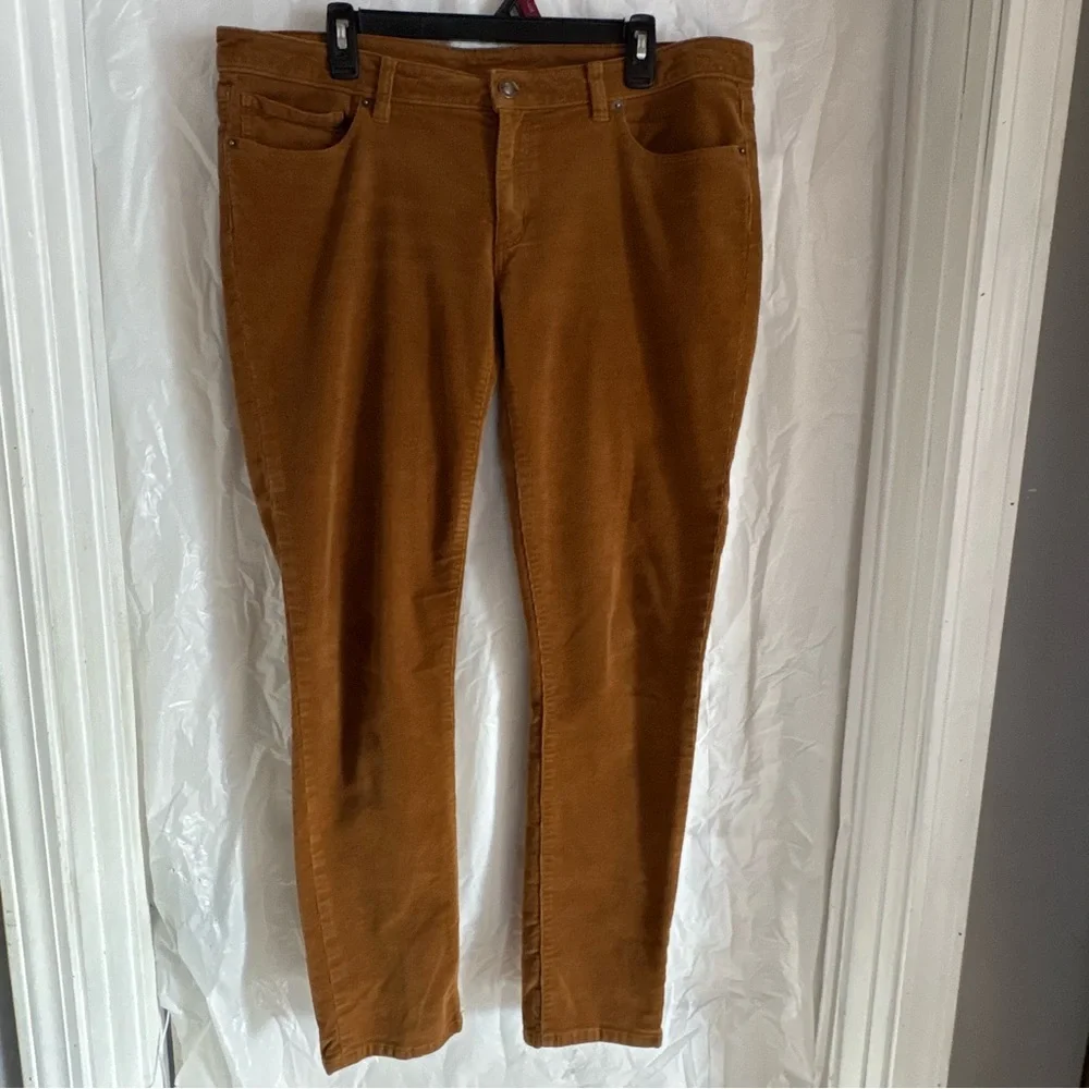 Patagonia Pants Womens 32 Brown Corduroy Straight Leg Organic Cotton Sustainable